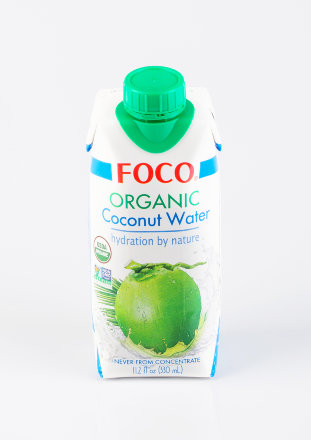 Foco / Органическая кокосовая вода, упаковка Tetra Pak 330 мл