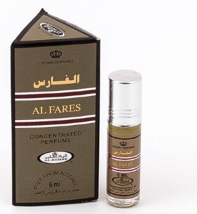 Al Rehab / Арабские мужские масляные духи AL FARES (Рыцарь), 6 мл