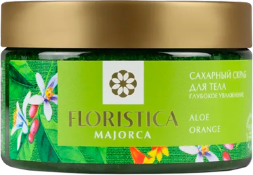 Floristica / Маска-крем натуральная MAJORCA для всех типов волос глубокое увлажнение с алоэ и апельсином, 250 мл