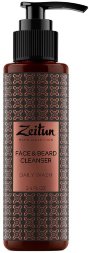 Подарочный набор для мужчин ZEITUN &quot;Свежесть 24&quot;: очищающий гель для волос и тела 2 в 1, гель-скраб для душа, гель для умывания, дезодорант без запаха.