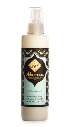 Adarisa / Освежающий крем для тела с сирийским лавром и камфорой, 250 мл