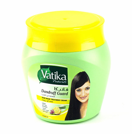 Dabur Vatika / Маска для волос &quot;Против перхоти&quot; (лимон, чайное дерево, розмарин) 500 мл