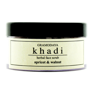 Khadi / Питательный крем-скраб с розой, абрикосом и грецким орехом, 50 г
