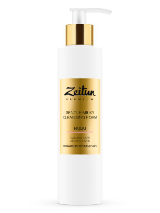 Zeitun / Нежная молочная пенка для умывания HUDU для чувствительной кожи 200 мл