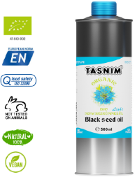 Tasnim / Био масло черного тмина холодного отжима нефильтрованное 100% натуральное из Австрии ж/б 500 мл