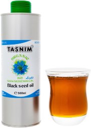 Tasnim / Масло черного тмина BIO Египетское холодного отжима нефильтрованное 100% натуральное из Австрии ж/б 500 мл