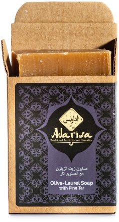 Adarisa / Дегтярное оливково-лавровое мыло 100 г