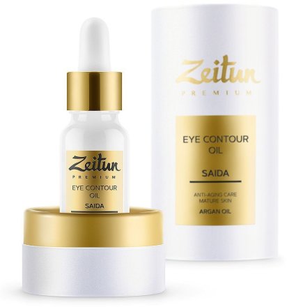 Zeitun / Разглаживающий масляный эликсир для контура глаз SAIDA с арганой и ладаном 10 мл