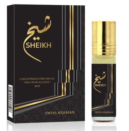 Swiss Arabian / Арабские масляные духи SHEIKH / Шейх 6 мл