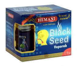 Hemani / Согревающая мазь для горла и носа с черным тмином Black Seed Vaporub, 50 мл
