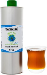 Tasnim / Масло черного тмина BIO Египетское холодного отжима нефильтрованное 100% натуральное из Австрии ж/б 1000 мл